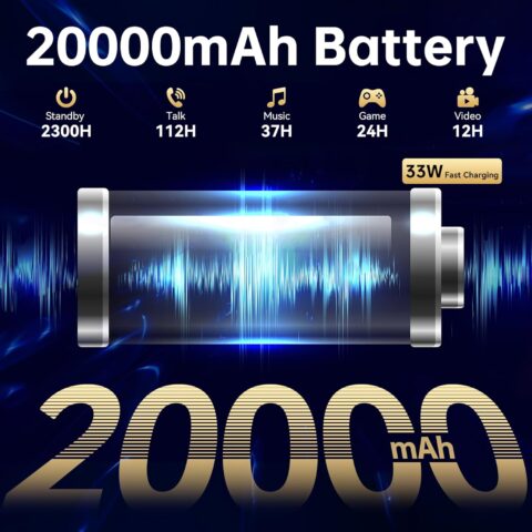 Oukitel RT8 6 Go / 256 Go 20 000 mAh