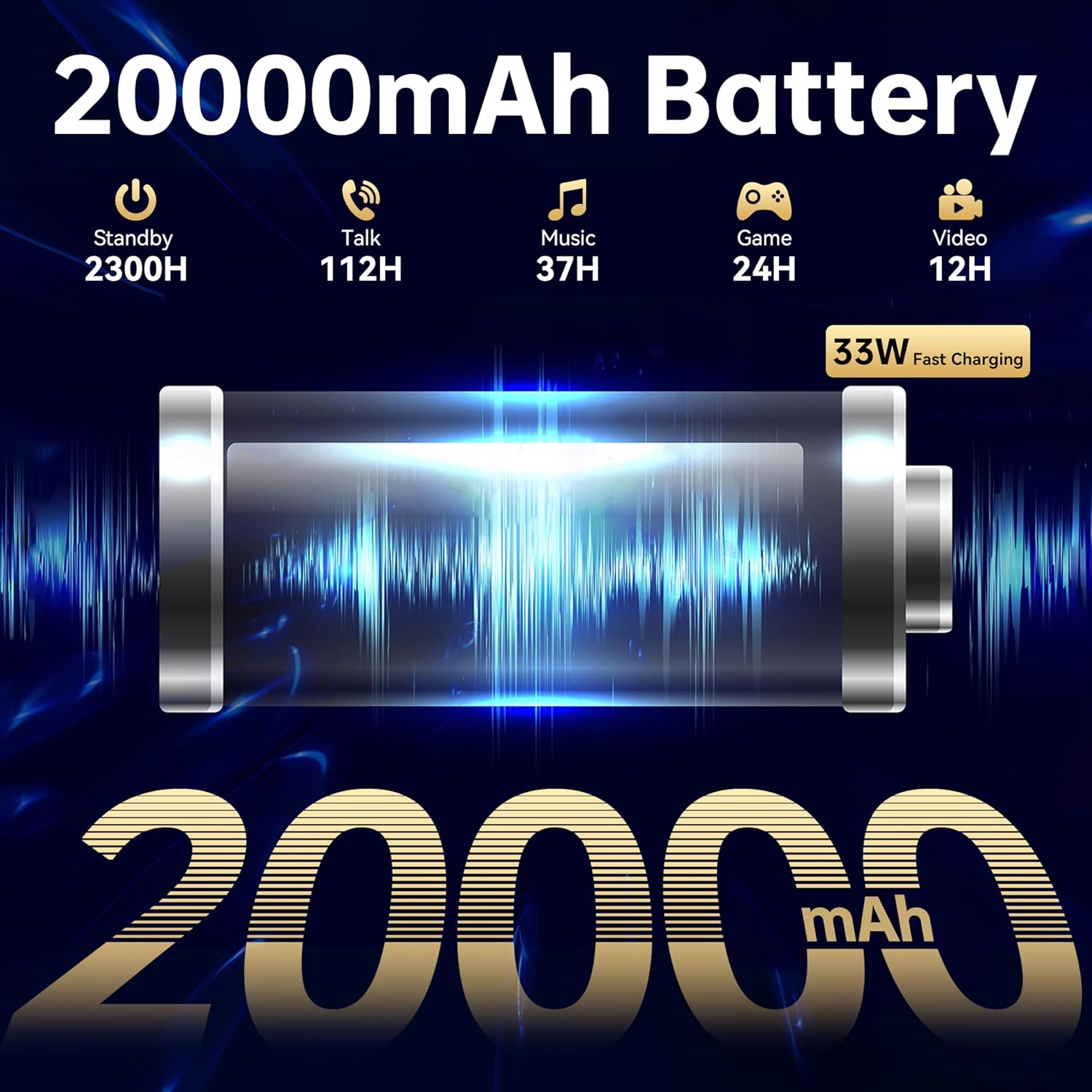Oukitel RT8 6 Go / 256 Go 20 000 mAh Oukitel RT8 6 Go / 256 Go 20 000 mAh