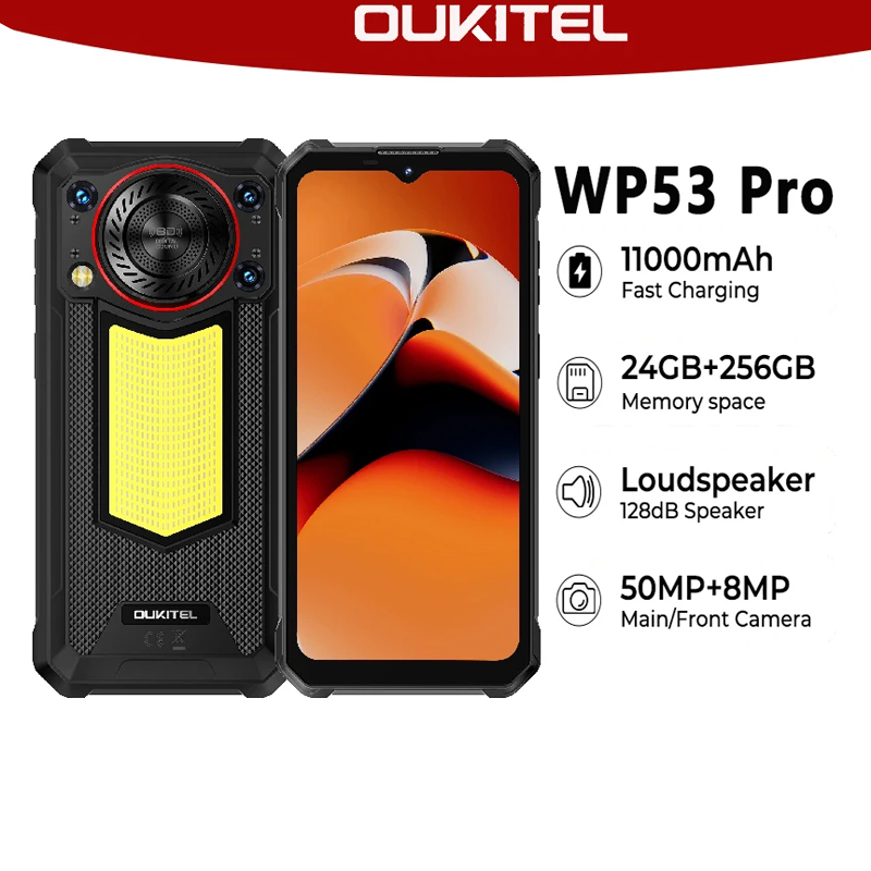 Oukitel WP53 Pro 8Go RAM 256Go 11000 mAh