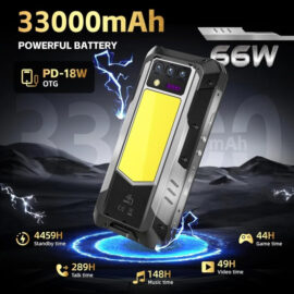 Oukitel WP100 Titan 5G 48/512Go 200MP 33000mAh