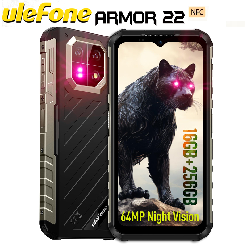 Ulefone Armor 22 8Go RAM 256Go 6600mAh