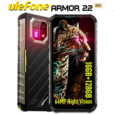 Ulefone Armor 22 8Go RAM 128Go 6600mAh