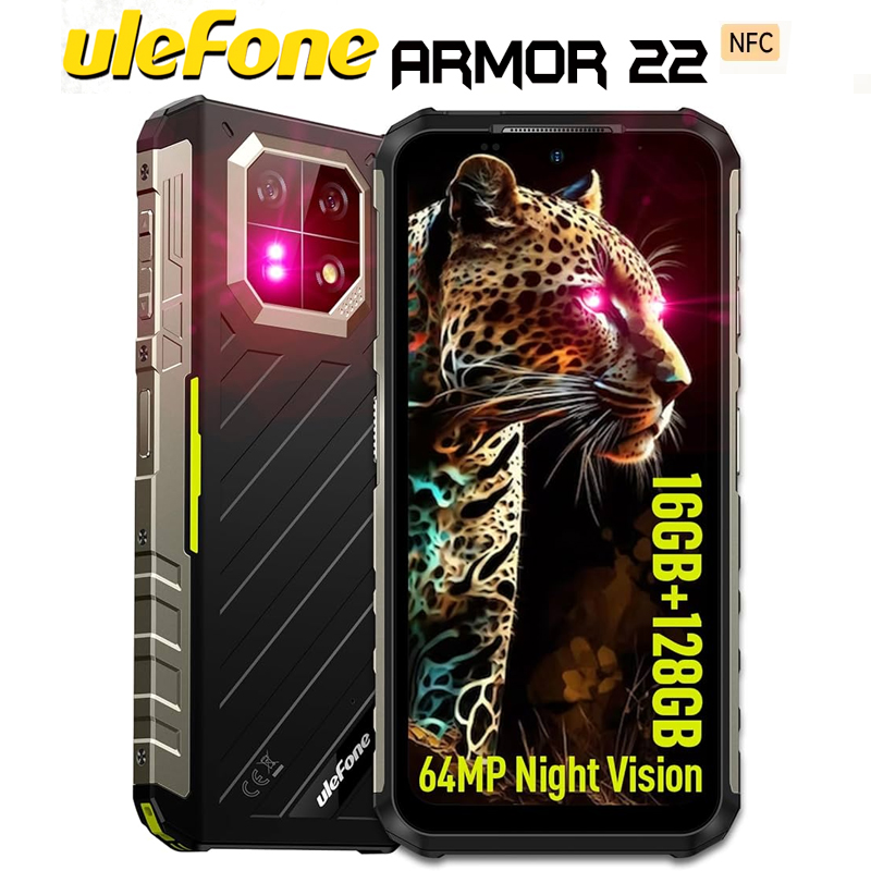 Ulefone Armor 22 8Go RAM 128Go 6600mAh