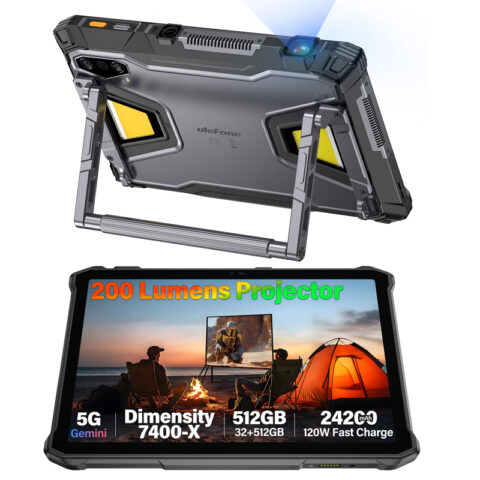 Armor Pad 5 Ultra 5G avec Videoprojecteur 200 lumens