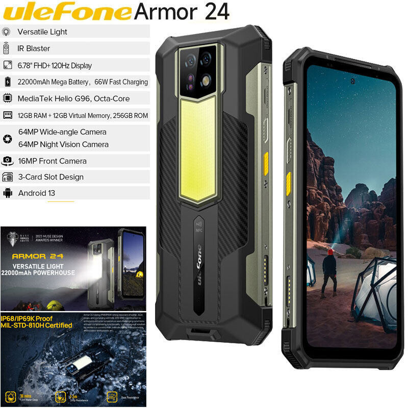 Ulefone Armor 24 12/256Go 22000 mAh