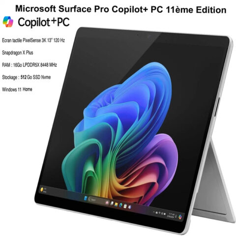 Microsoft Surface Pro 11 16Go / 512 Go SSD