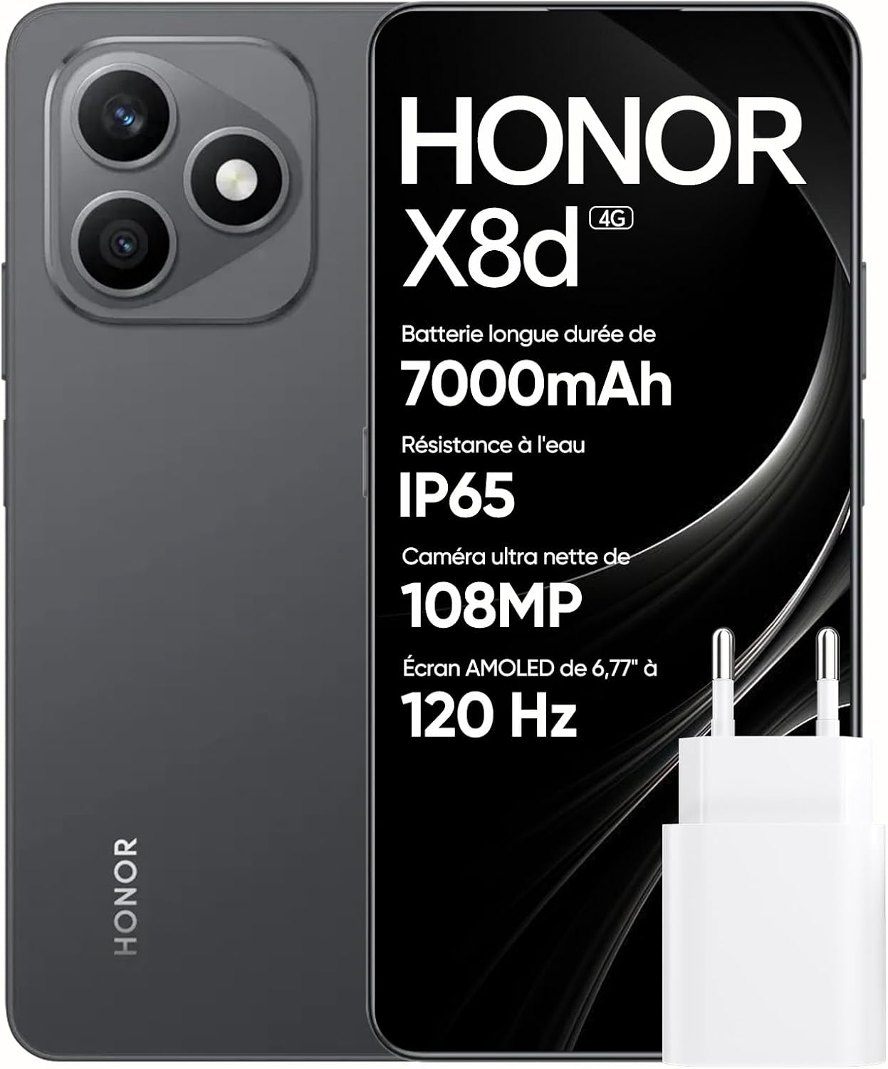 Honor X8d 8/256Go 108MP 7000mAh