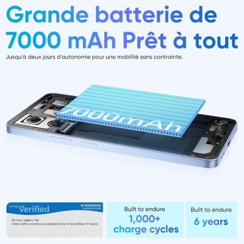 Honor X8d 8/256Go 108MP 7000mAh