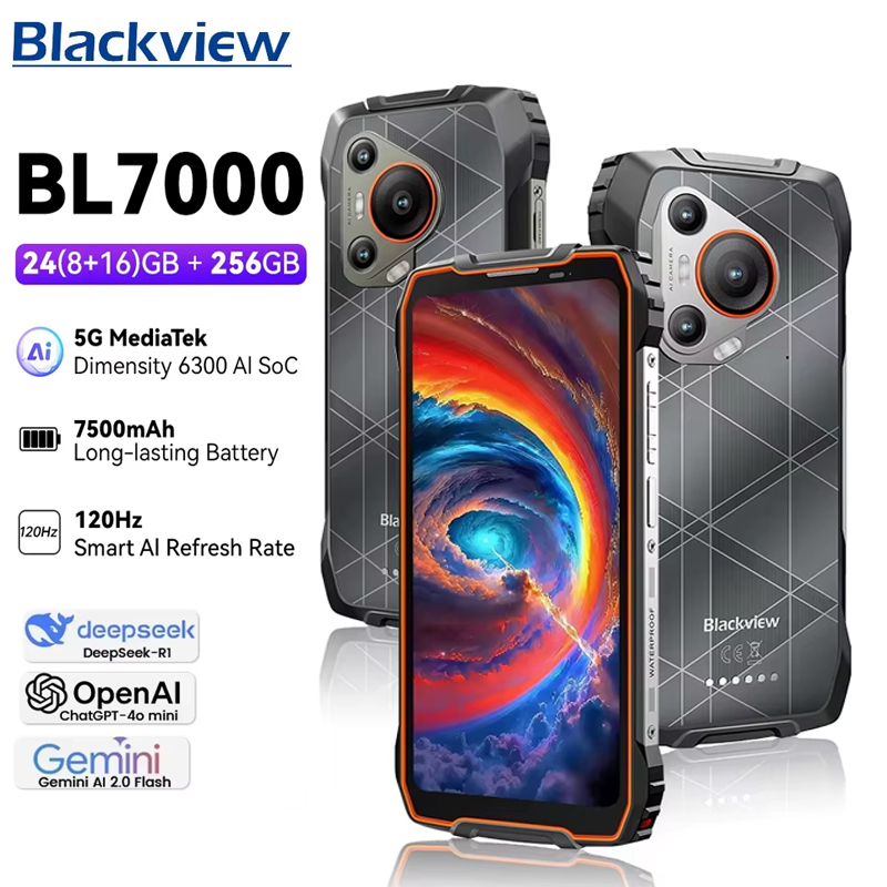 Blackview BL7000 5G 8Go RAM 256Go 7500 mAh