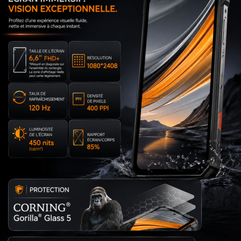 Oukitel WP55 S à Abidjan